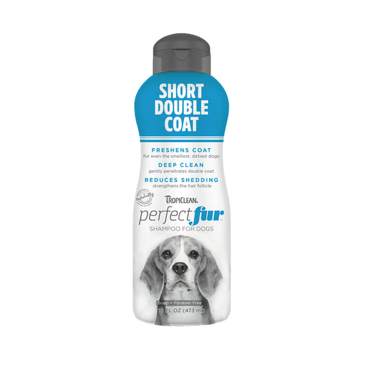 tropiclean short double coat pet shampoo