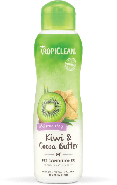 TropiClean Kiwi and Cocoa Butter Pet Conditioner for Dogs and Cats