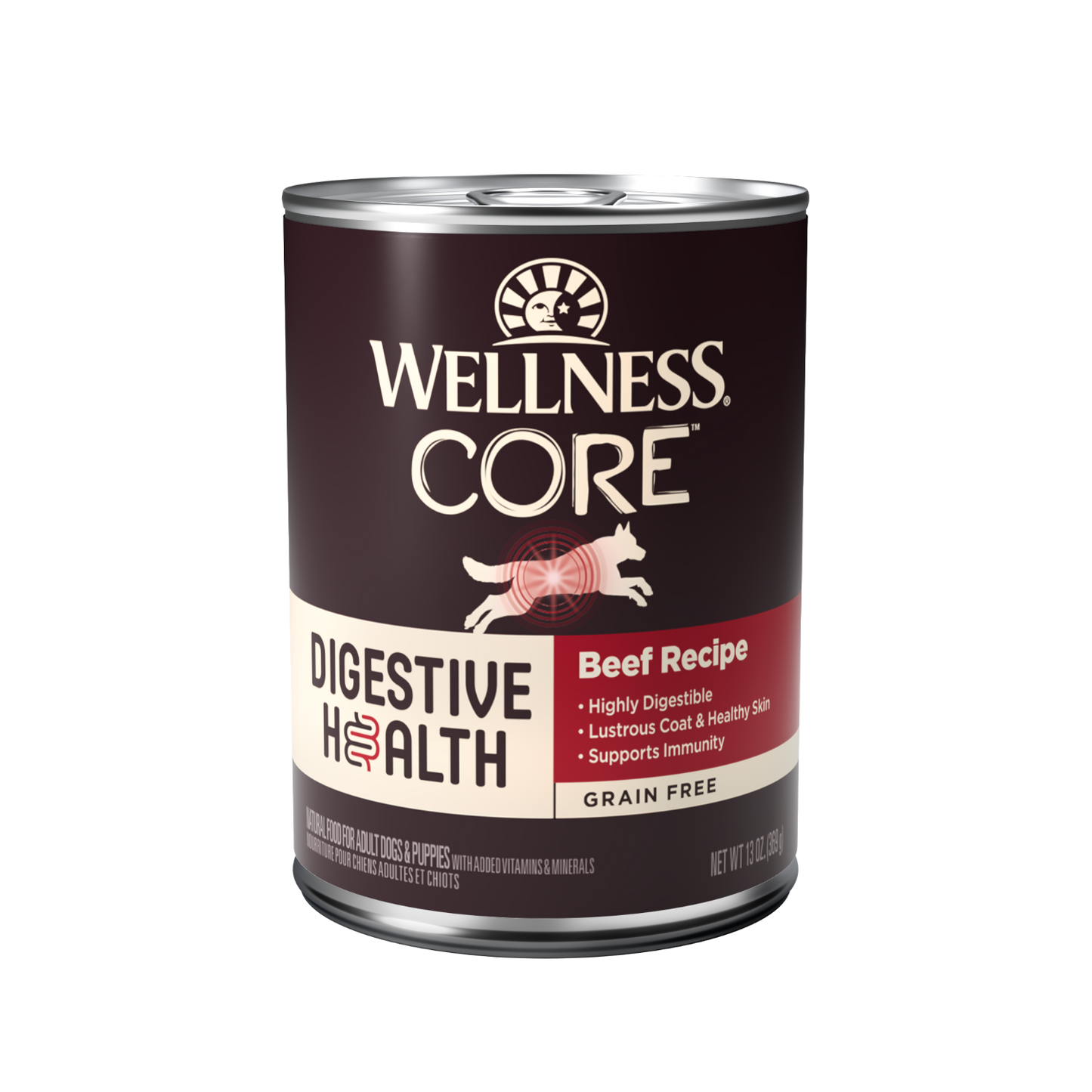 Wellness CORE Digestive Health Grain-Free Beef Pate dog food