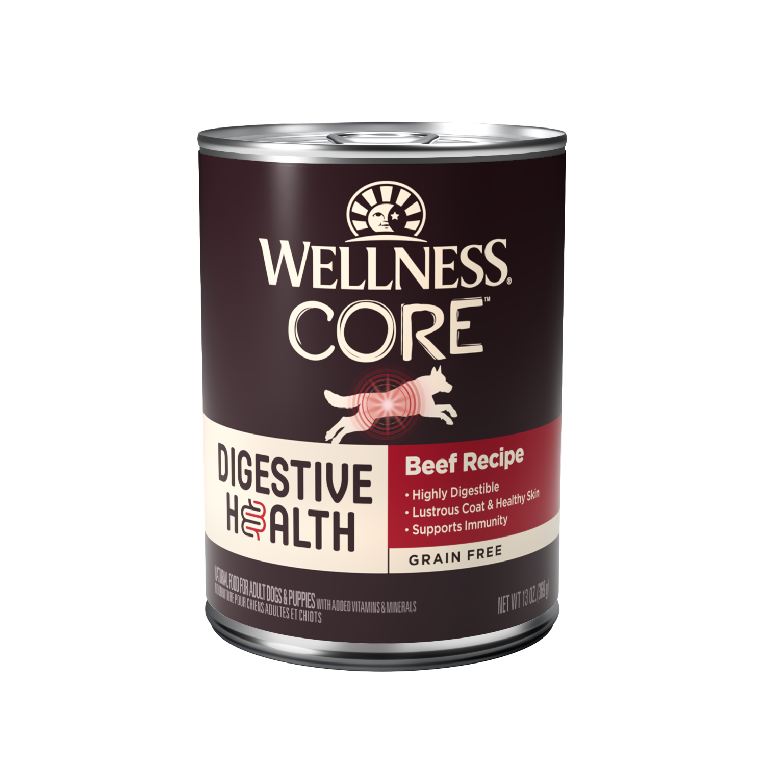 Wellness CORE Digestive Health Grain-Free Beef Pate dog food