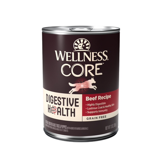 Wellness CORE Digestive Health Grain-Free Beef Pate dog food