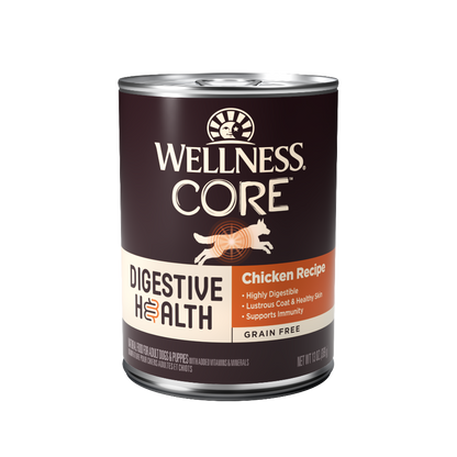 Wellness CORE Digestive Health Grain-Free Chicken Pate dog food