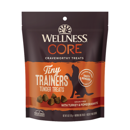 Wellness CORE Tiny Trainers Turkey & Pomegranate Dog Treats