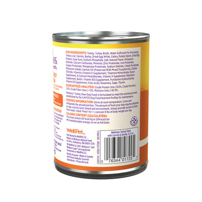 Wellness Complete Health Grain-Free Turkey Stew with Carrots & Barley Canned Dog Wet Food