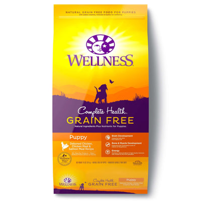 Wellness Complete Health Grain-Free Puppy Dry Food with Chicken and Salmon