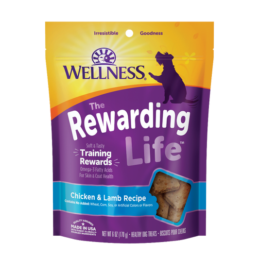 Wellness Rewarding Life Chicken & Lamb Dog Treats