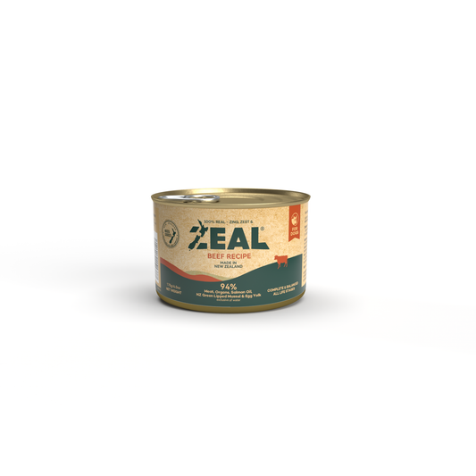 Zeal Beef Grain-Free Dog Wet Food