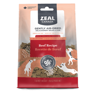 Zeal Canada Air-Dried Beef Dog Food - Grain-Free Limited Ingredient Recipe