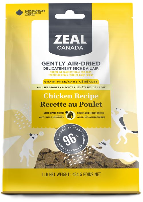 Zeal Canada Air-Dried Chicken Dog Food