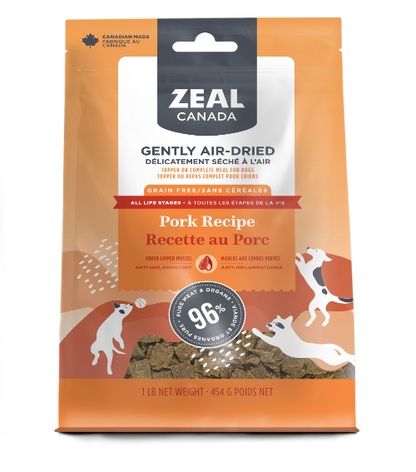 Zeal Canada Air-Dried Pork Dog Food