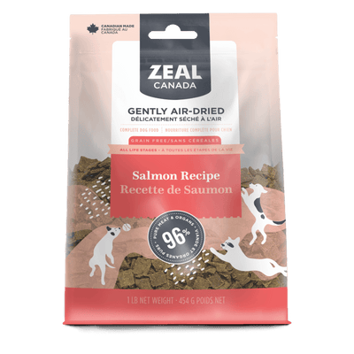 Zeal Canada Air-Dried Salmon Dog Food - High Protein Grain-Free Formula