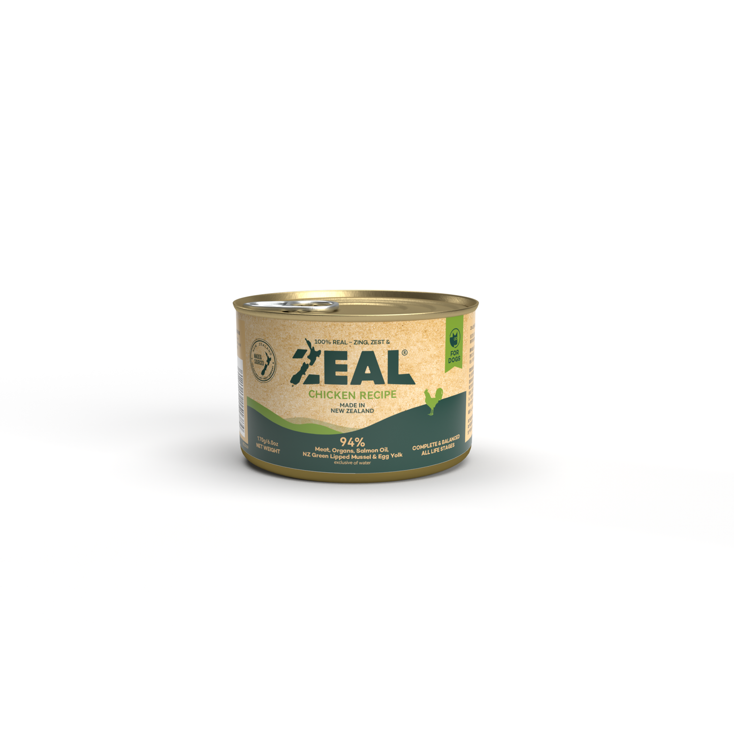 Zeal Chicken Grain-Free Dog Wet Food