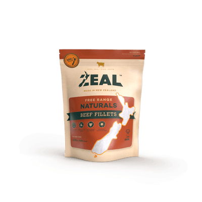 Zeal Free Range Beef Fillets Dog Treats