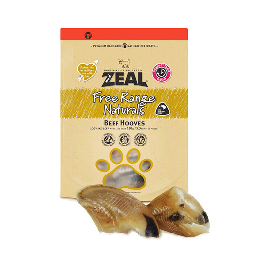 Zeal Beef Hooves Dog Treat