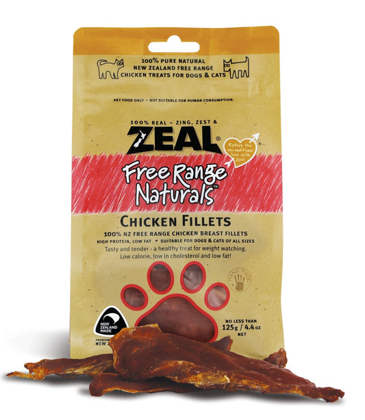 Zeal Chicken Fillets Dog and Cat Treats