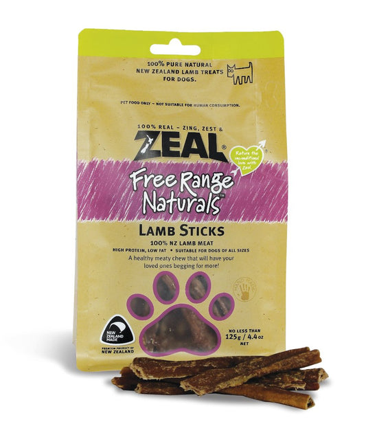 Zeal Lamb Sticks Dog Treats