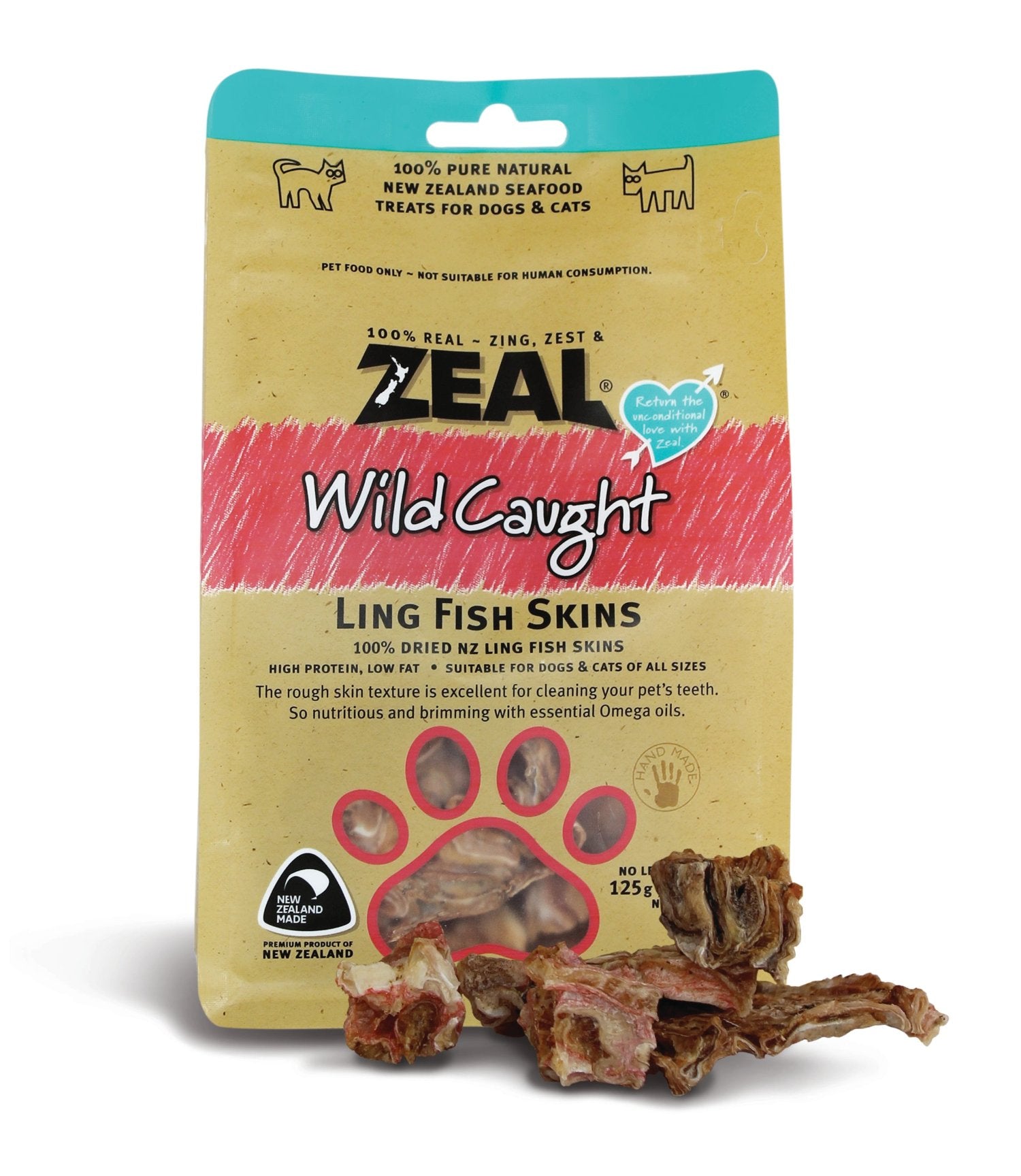 Zeal Ling Fish Skin Dog and Cat Treats