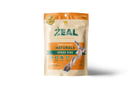 Zeal Free Range Spare Ribs Dog Treats