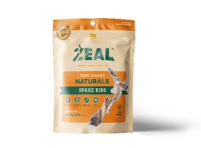 ZealFreeRangeSpareRibsDogTreats