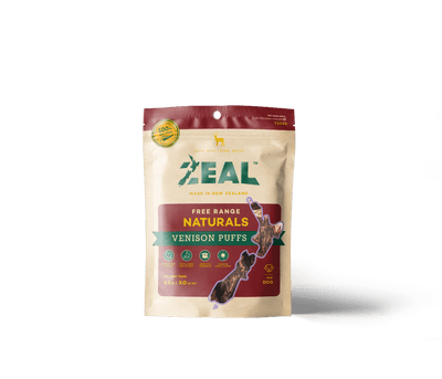 Zeal Venison Puffs Dog and Cat Treats