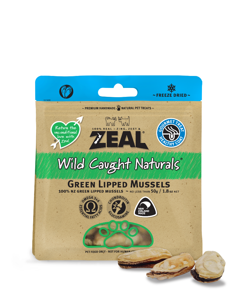 Zeal Green Lipped Mussel Dog and Cat Treats