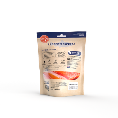 Zeal Salmon Swirl Dog and Cat Treats