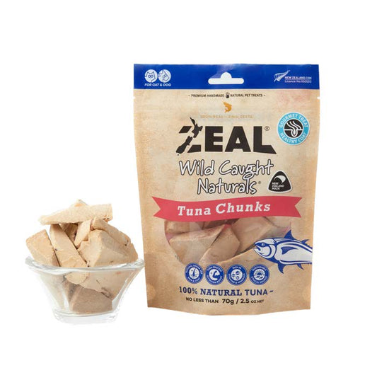 Zeal Tuna Chunks Dog and Cat Treats