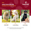 NaturVet Cranberry Relief Soft Chews directions for use with images of dogs and product quantity recommendations.
