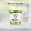 NaturVet No Toot Gas Aid container on a marble surface with a blurred green background