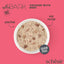 Schesir After Dark Chicken with Beef Pate in a white bowl, highlighting high protein, hydration, and grain-free benefits.