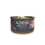 Schesir After Dark Pate Canned Cat Food - Chicken with Beef, 80g, grain-free, premium nutrition for cats.