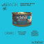 Schesir After Dark Chicken with Quail Egg canned cat food, 80g, grain-free pate with liver, gizzards, and heart.