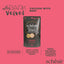 Schesir After Dark Velvet Mousse Cat Food Pouch - Chicken with Beef, grain-free, 80g, packed with proteins and vitamins.