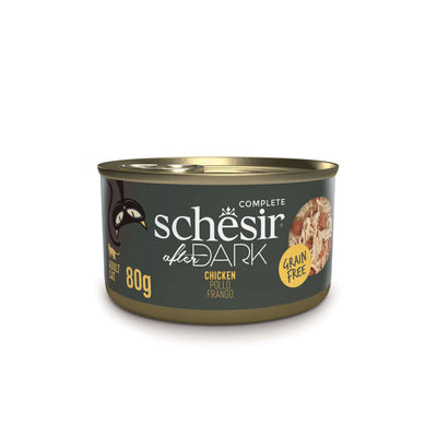 Schesir After Dark Chicken Wholefood Canned Cat Food - Grain-Free Protein Rich Wet Food Singapore