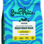 SoulMate freeze-dried chicken dog food package with blue and green wavy design
