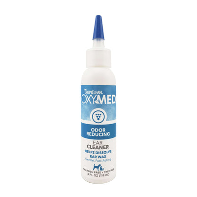 OxyMed Pet Ear Cleaning Solution for Dogs - Prevents Infections