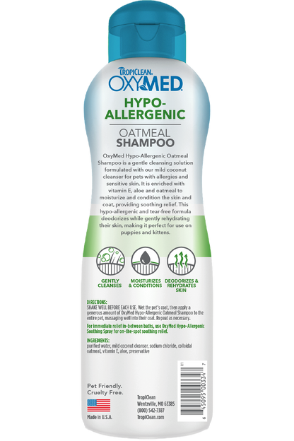 OxyMed Hypoallergenic Oatmeal Shampoo